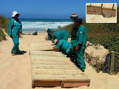 Nuwe houtvoetpaadjie vir Lappiesbaai